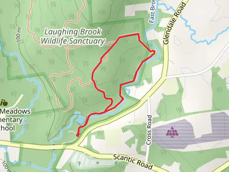 East Brook Loop via Mort and Helen Bates Trail