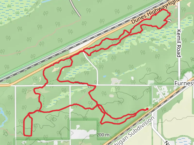 Glenwood Dunes Loop Trail