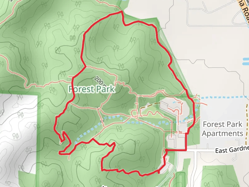Wilderness and Deer Run Loop Trail