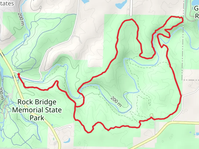 Gans Creek Wild Area Loop Trail