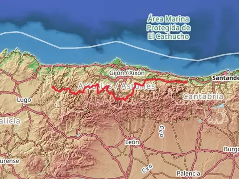 GR 109 Interior Asturias