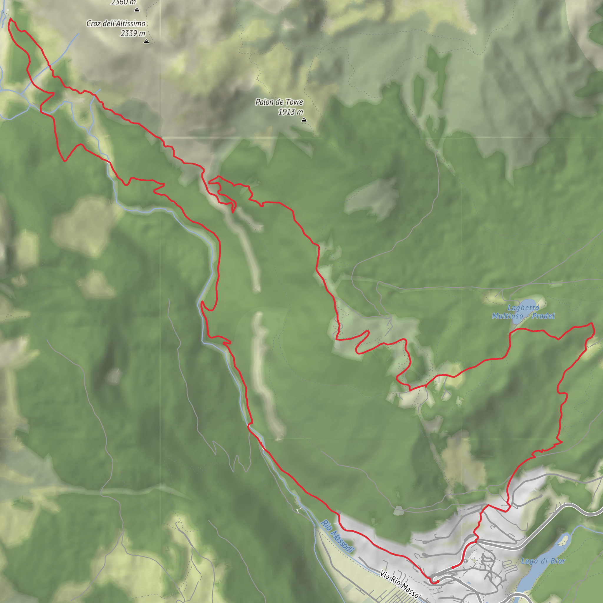 Anello Croz dell’Altissimo mobile static map