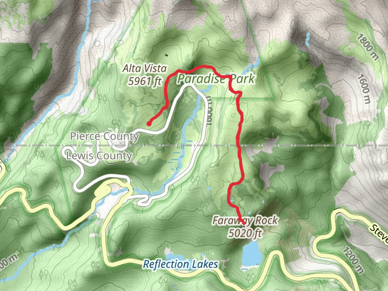 Faraway Rock via Skyline Trail