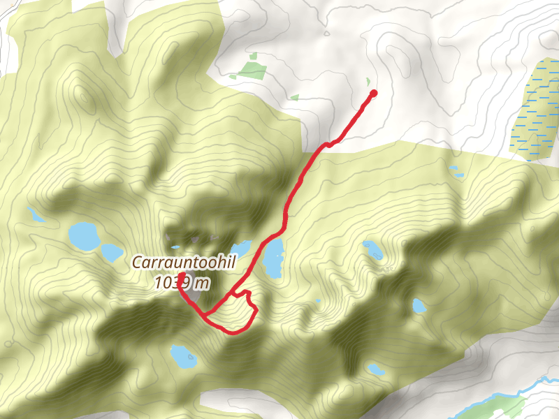 Carrauntoohill via the Devils Ladder and descent via the Zig Zags thumbnail