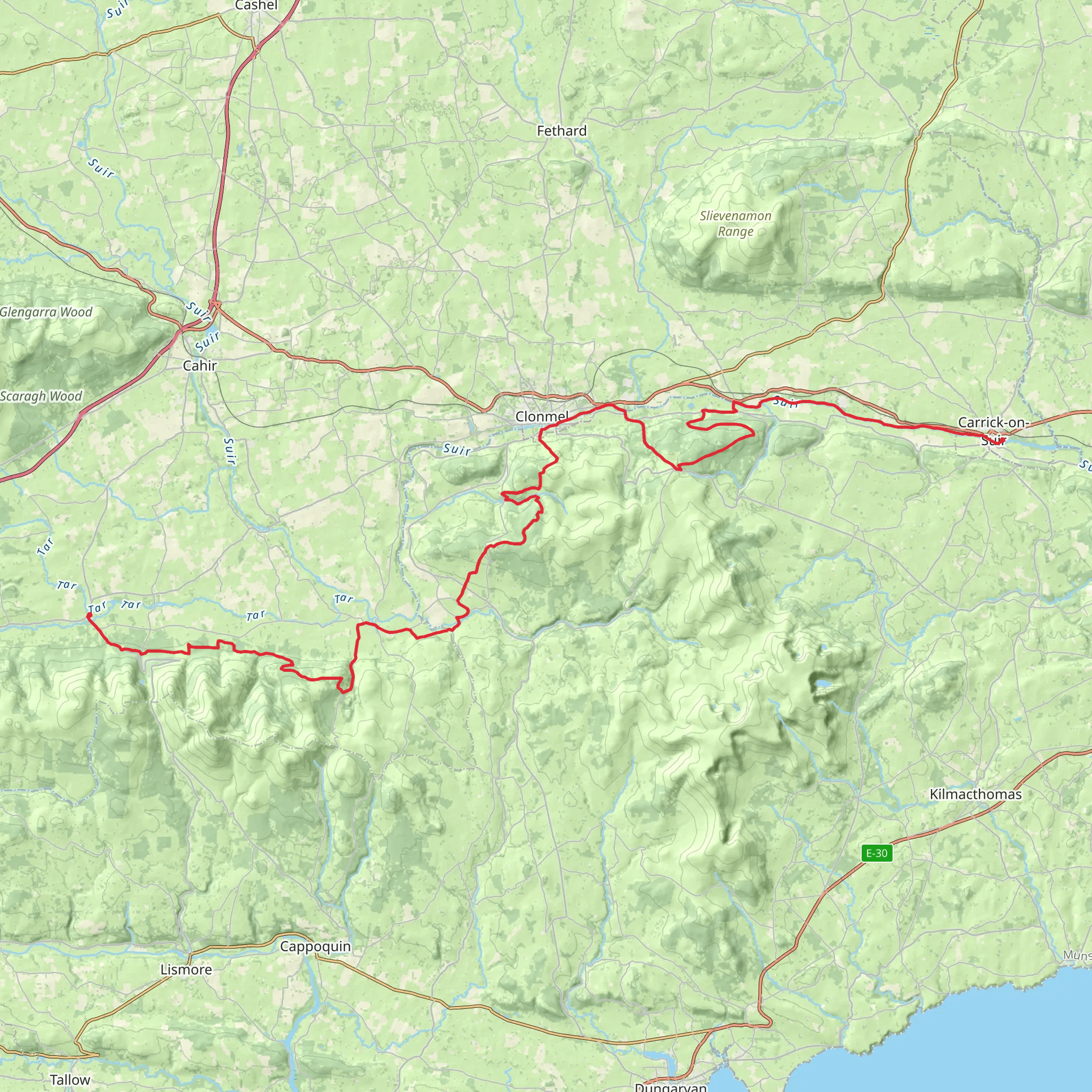 East Munster Way mobile static map