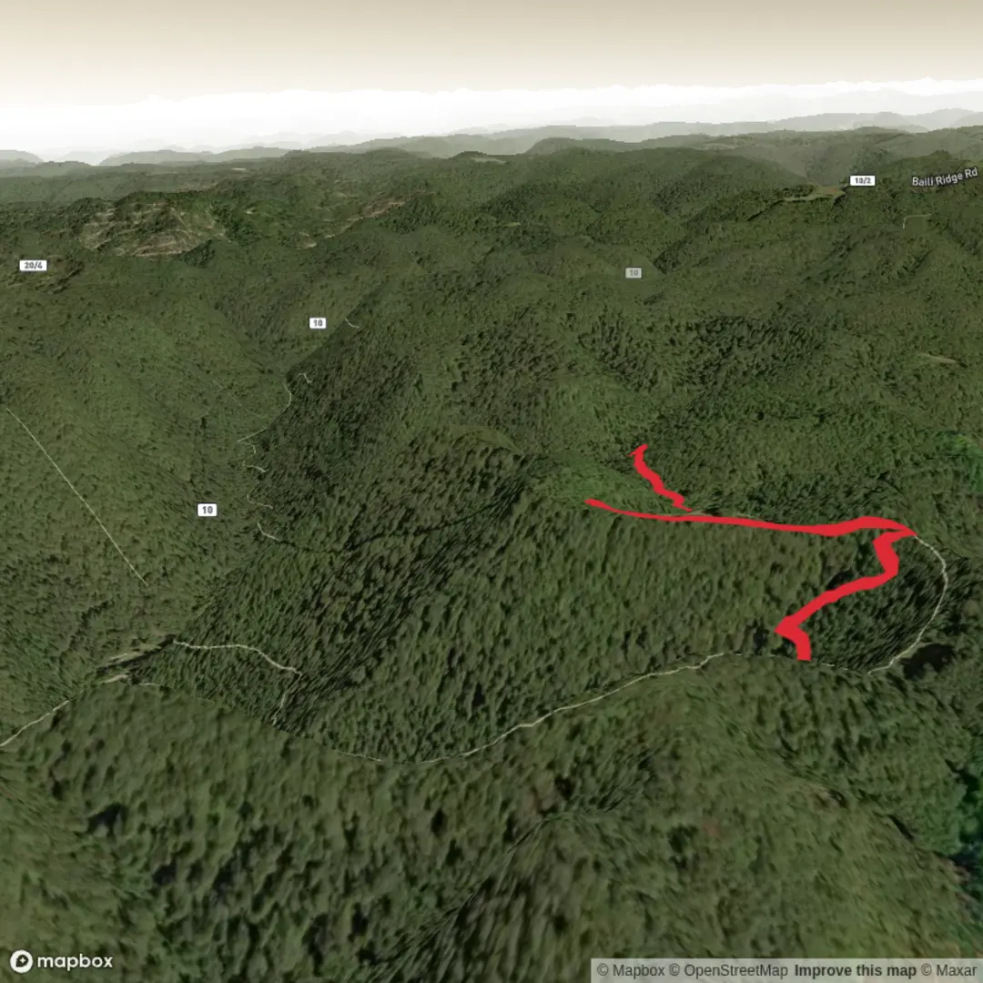 An image depicting the trail Tramontane Trail and its surrounding area.