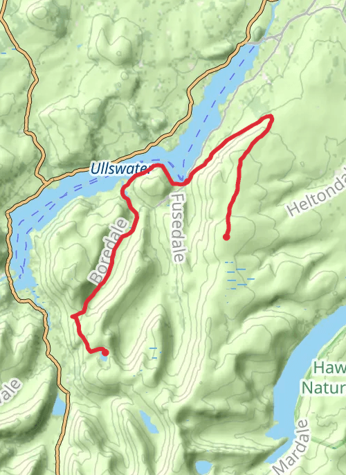 Eden Hiking mobile static map