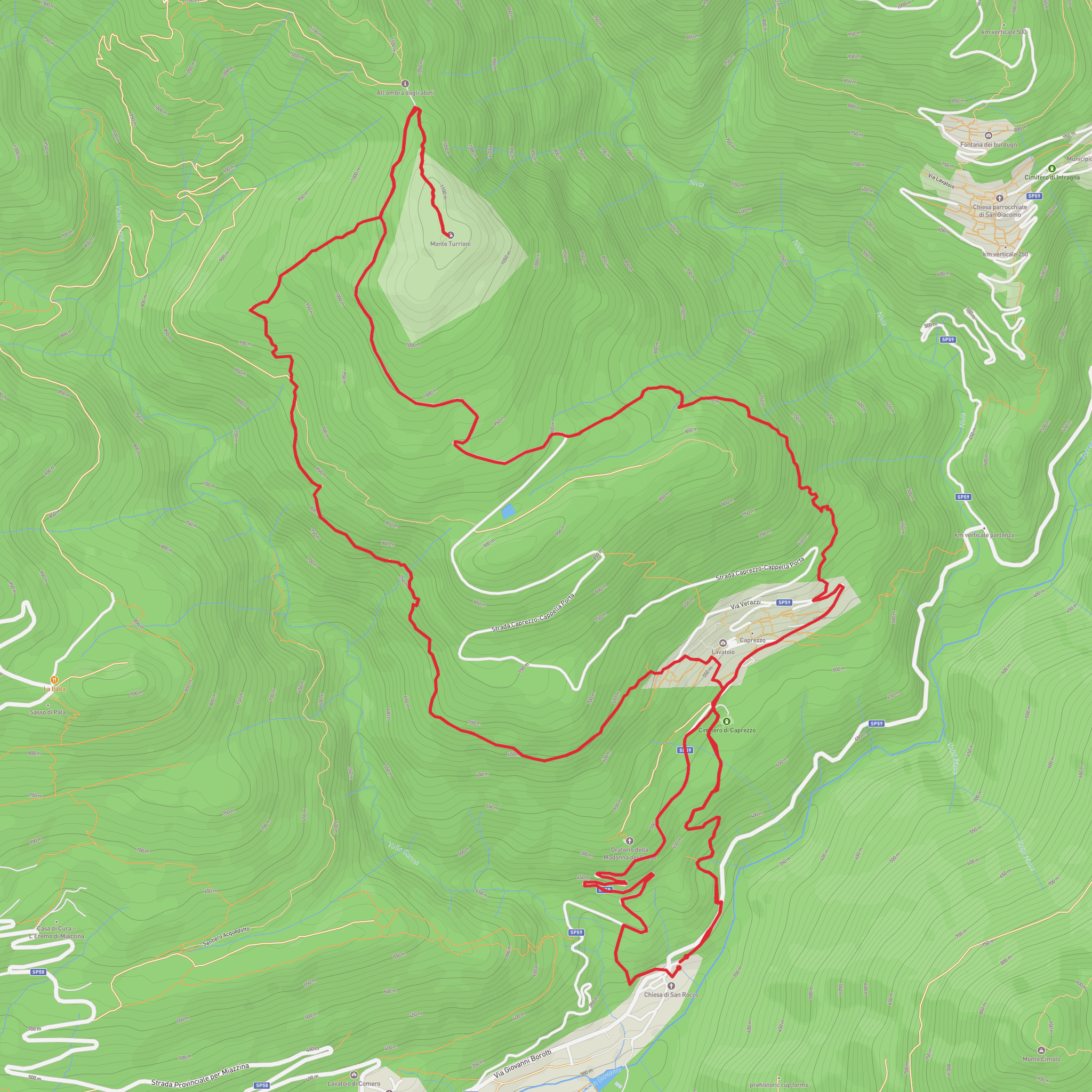 Ramello - Monte Turrioni mobile static map