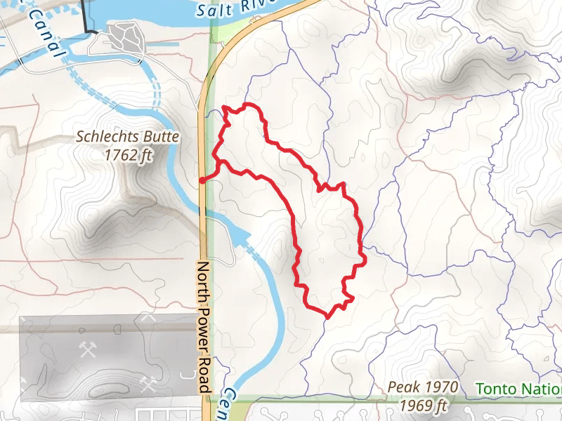 Ridge - Hawes Loop Trail