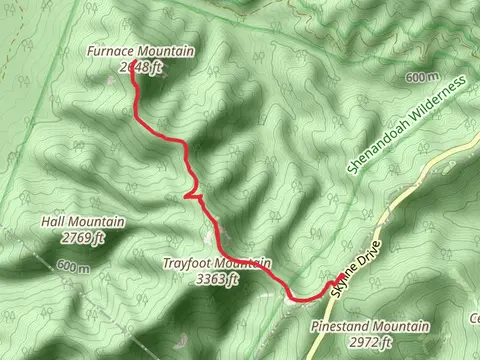 Furnace Mountain via Appalachian Trail