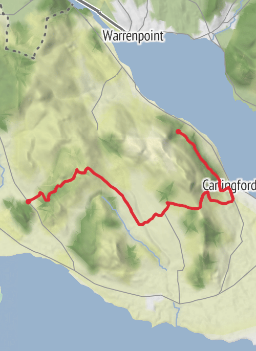 County Louth Hiking mobile static map