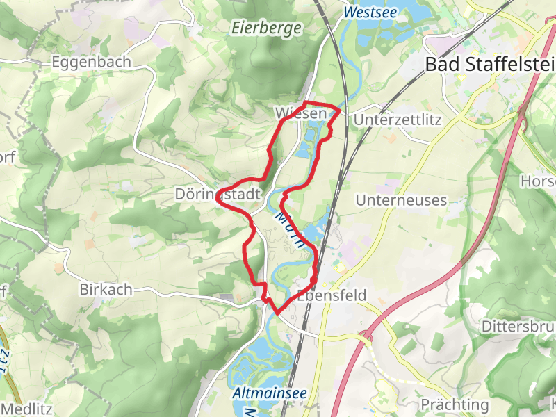 Wörthersee via Brauereiweg and Grosse Doeringstaedter Runde
