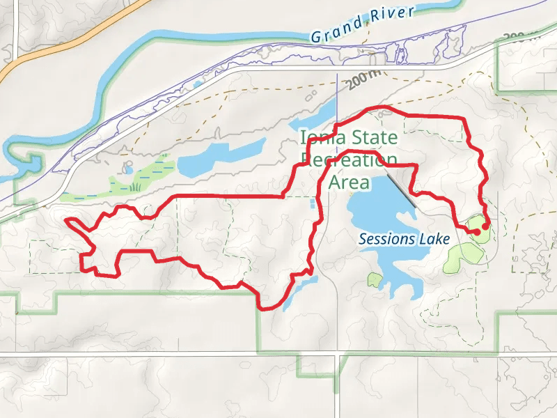 Ionia State Recreation Area Loop