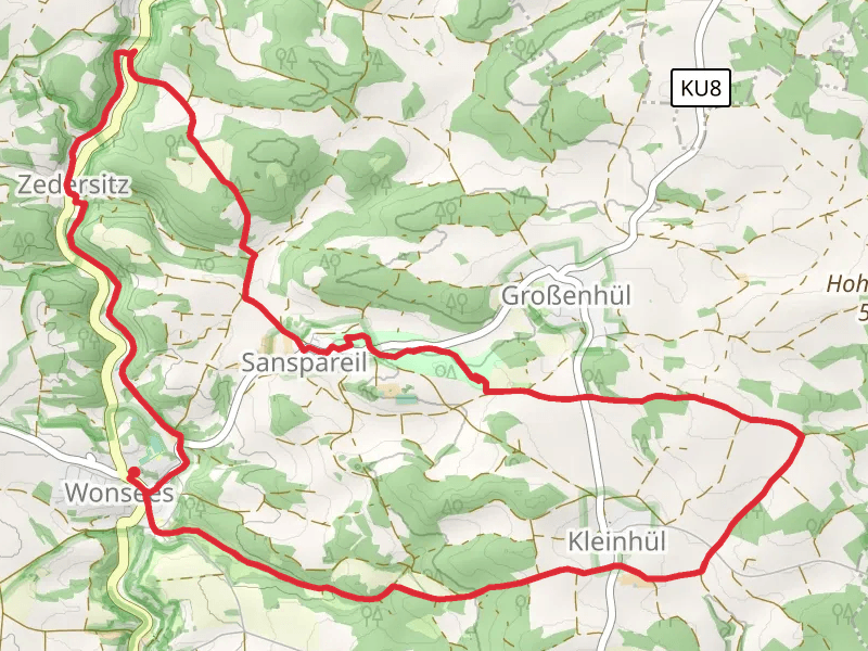 Hollfeld Rundweg and Wonsees Grosse Erlebnisrunde Loop