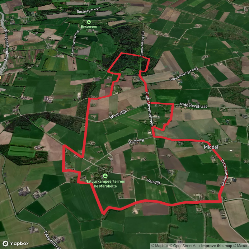 Schotens Weg and Rozenvoorderdijk Loop