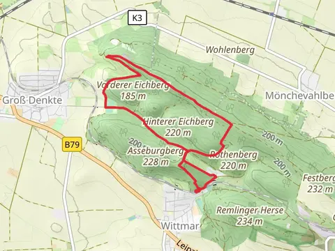 Bismarckturm and Freundschaft Loop