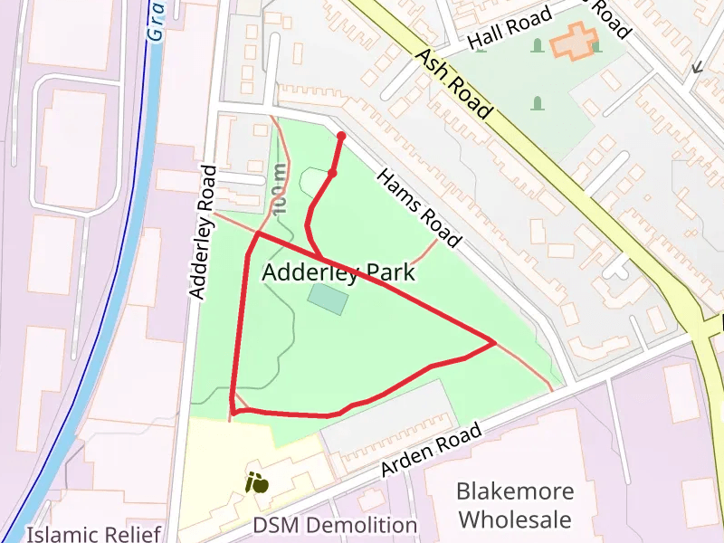 Adderley Park Loop