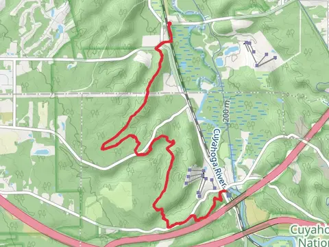 Connector and Buckeye Trail from Jaite