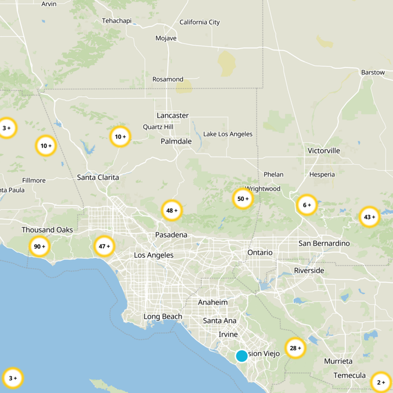 Palmdale Static Map
