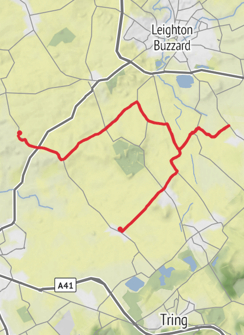 Aylesbury Vale Cycling mobile static map