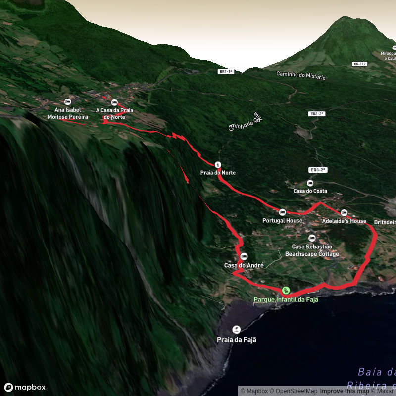 Rocha da Fajã and Baia da Ribeira das Cabras Loop