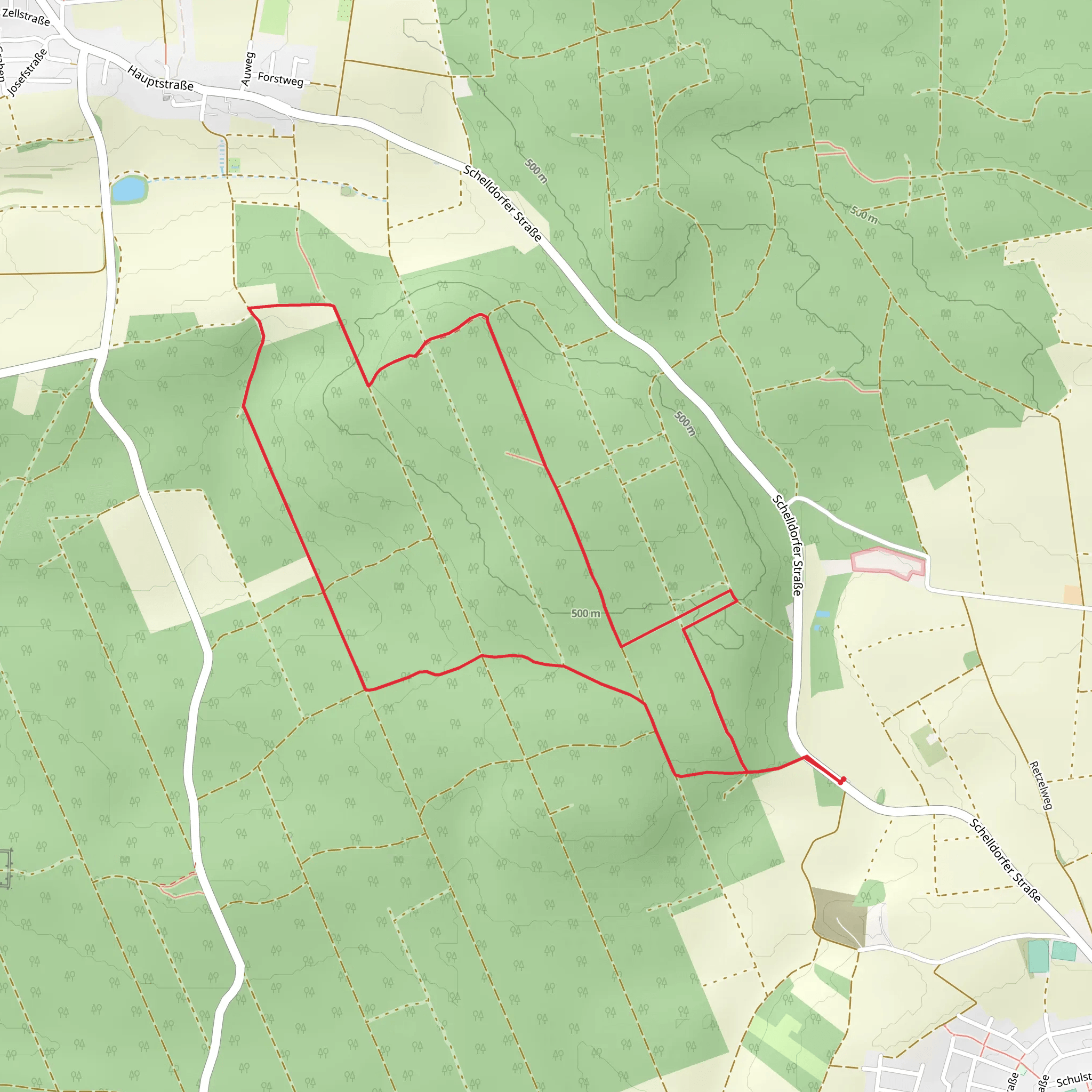 Lichelberg Loop mobile static map
