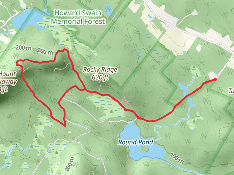Round Pond and Boulder Loop Trail