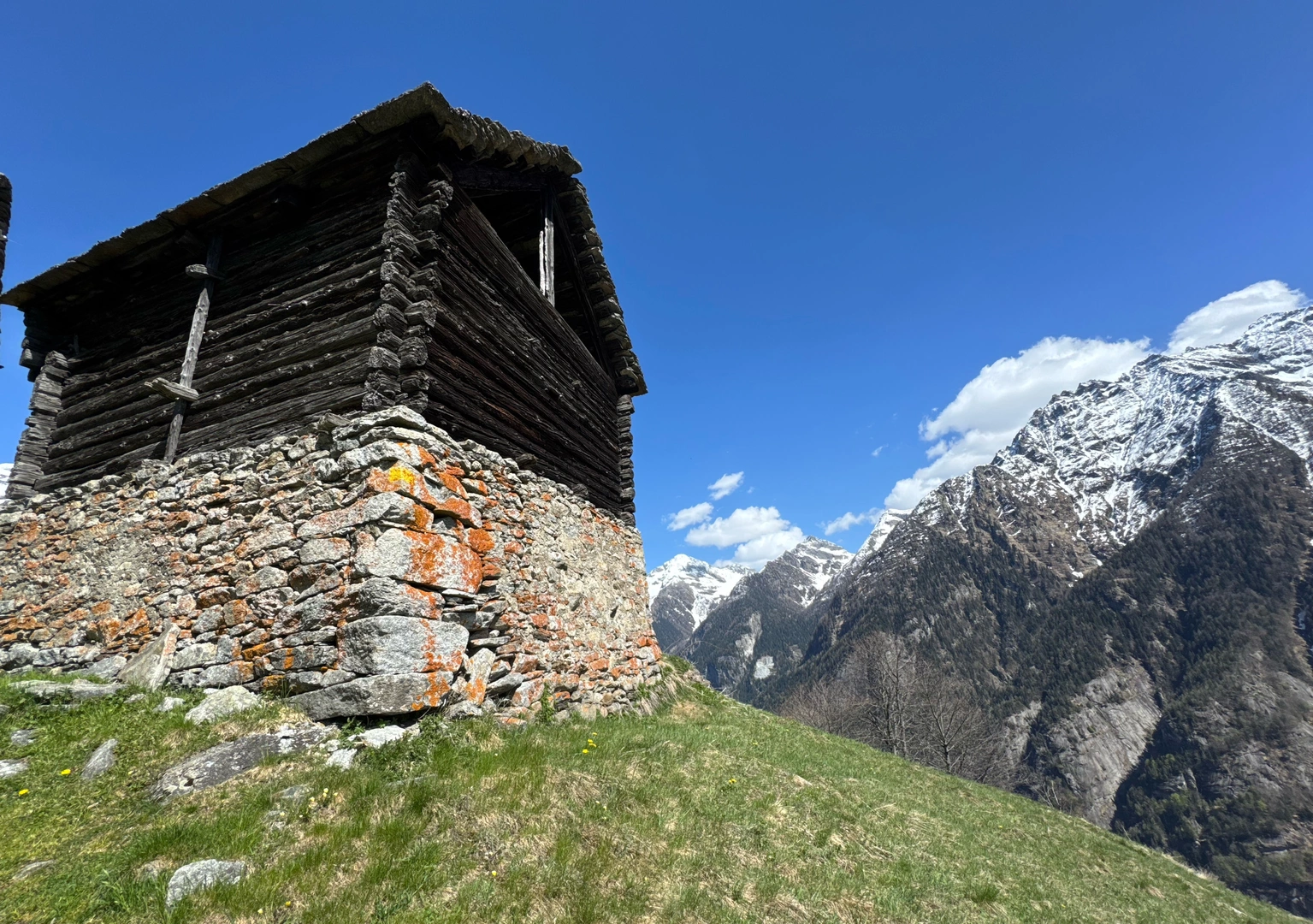 An image depicting the trail Passo- Salecchio Superiore e Salecchio Inferiore A/R and its surrounding area.