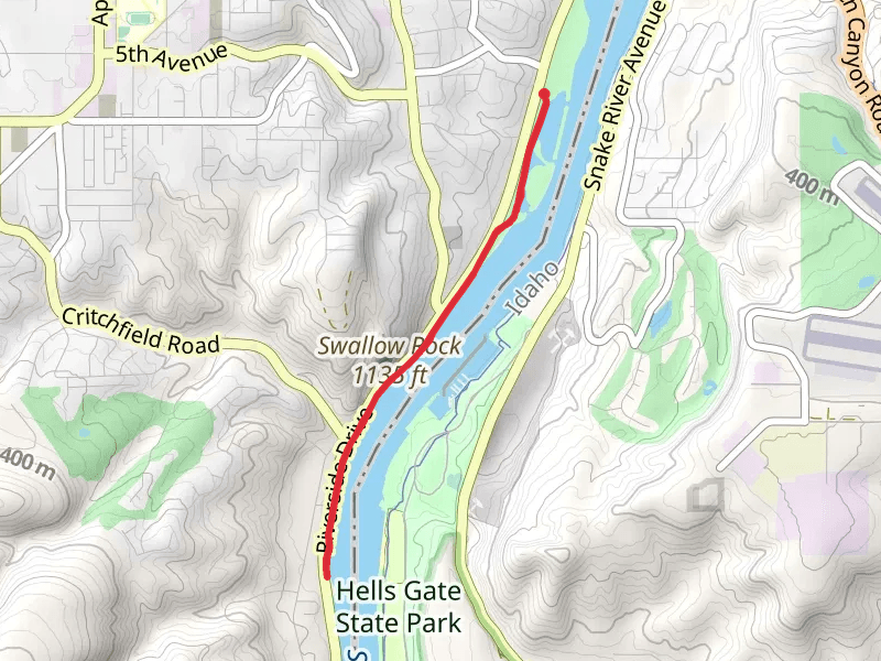 Swallow Rock - Snake River