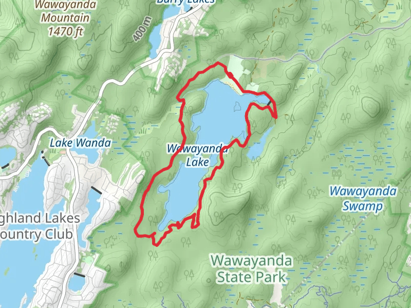 Wawayanda Lake Loop
