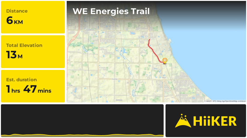 WE Energies Trail | Racine County | Wisconsin