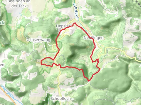 NSG Biospharengebiet and Torfgrube Loop - Neidlingen