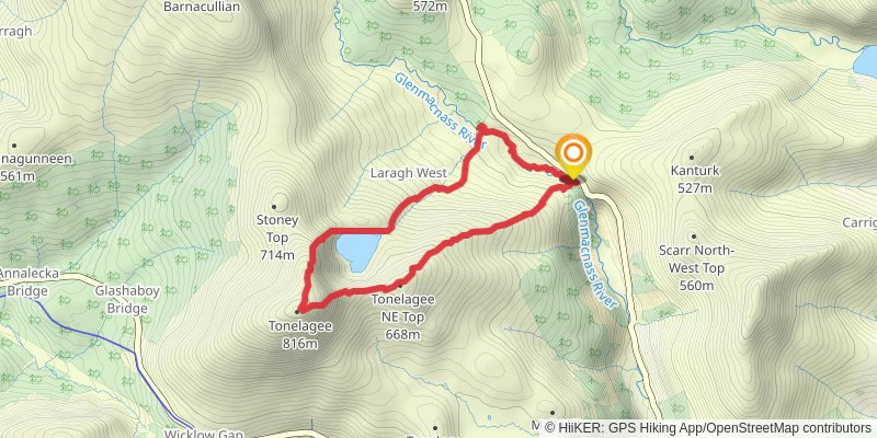 Hike on Lough Ouler and Tonelagee Loop thumbnail