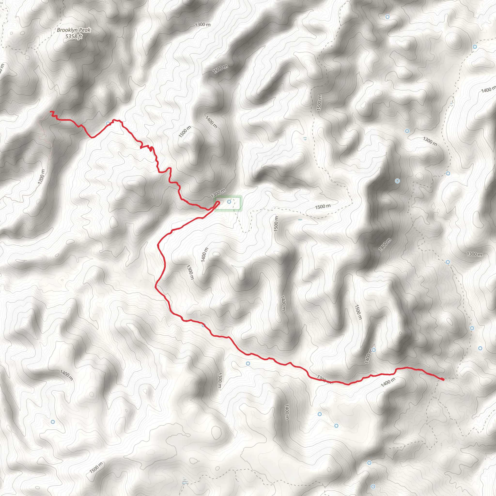 Hogan Trail mobile static map