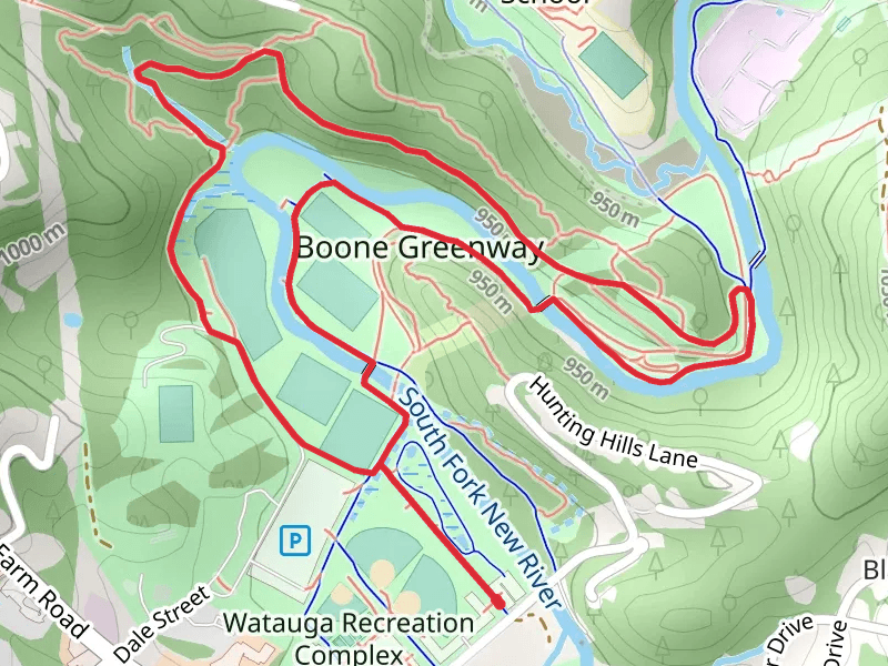 Kennedy Trails - Weaver Ridge and Greenway Connector Loop