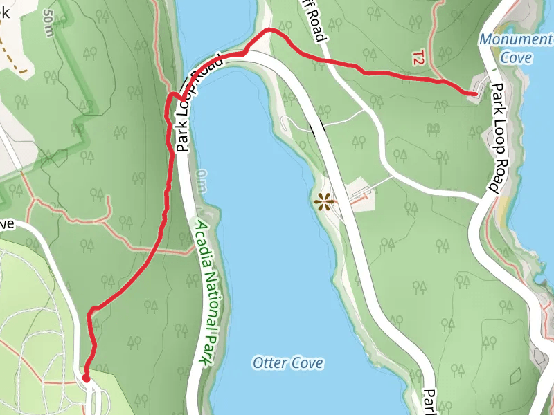 Otter Cove Trail from Blackwoods Drive