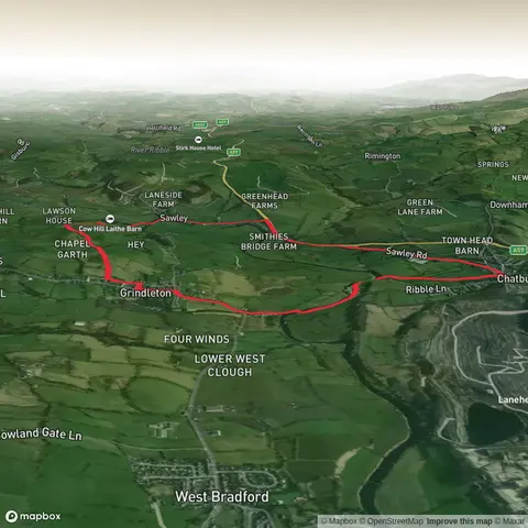Catburn, Grindleton and Sawley Loop