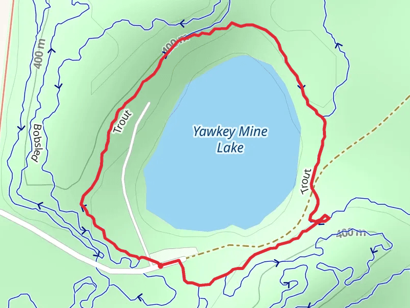 Yawkey Mine Lake Loop