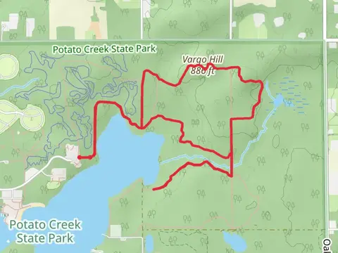 Varge Hill via Trail 1 Trail, 2 and 4 Loop