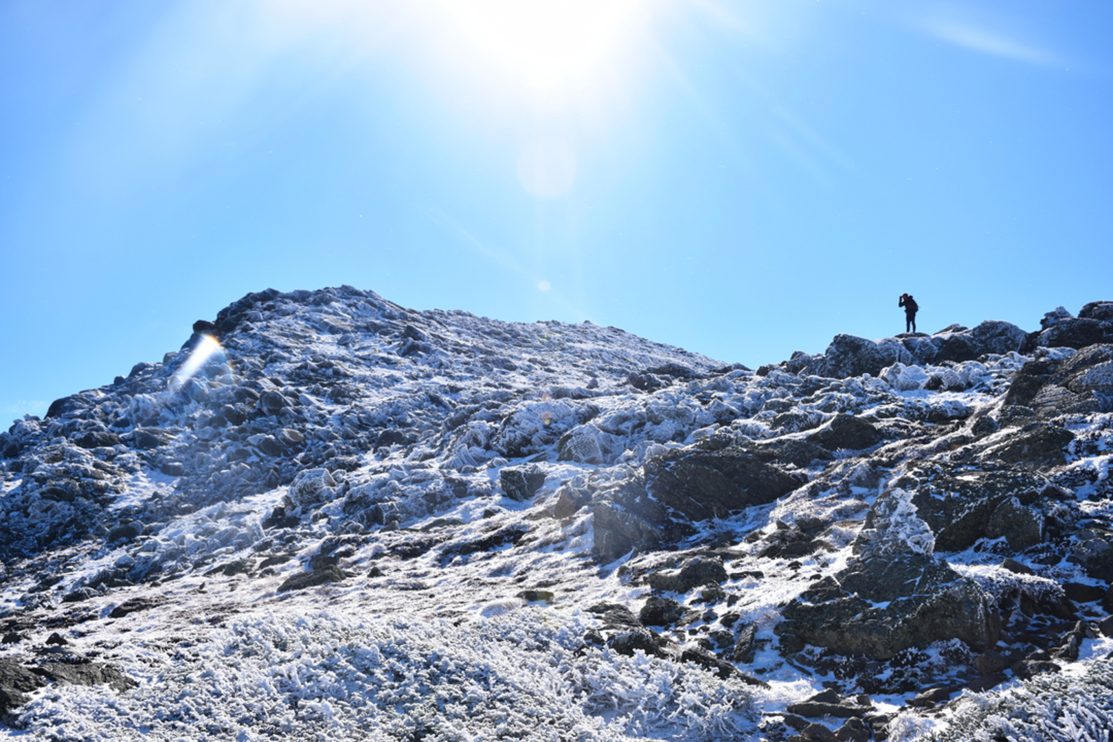An image depicting the trail Mount Adams from Gorham Hill Road and its surrounding area.