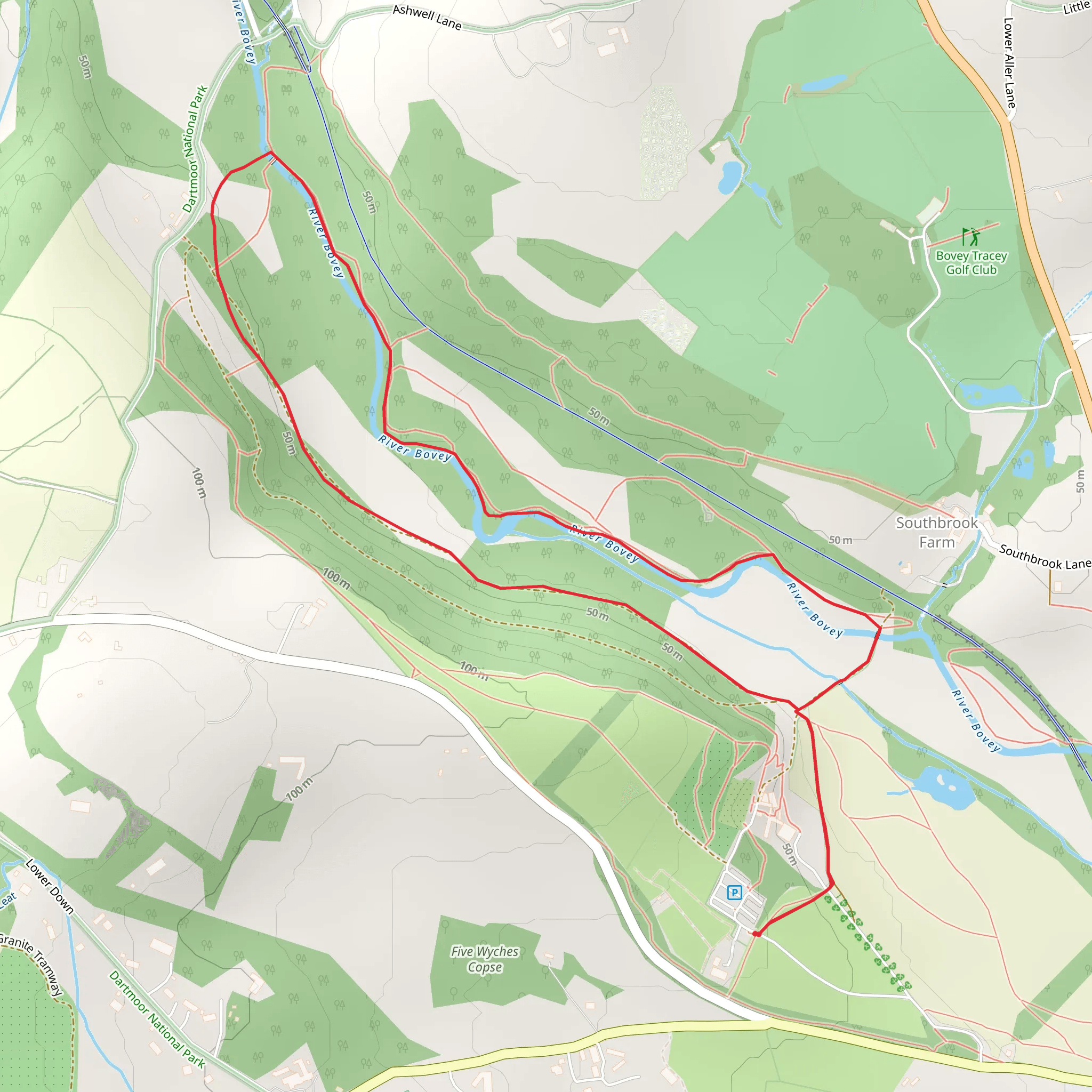 Nature's Autumn Harvest Walk at Parke mobile static map