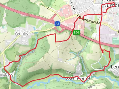 Schwarzachwalweg and Altdorf 4 Loop
