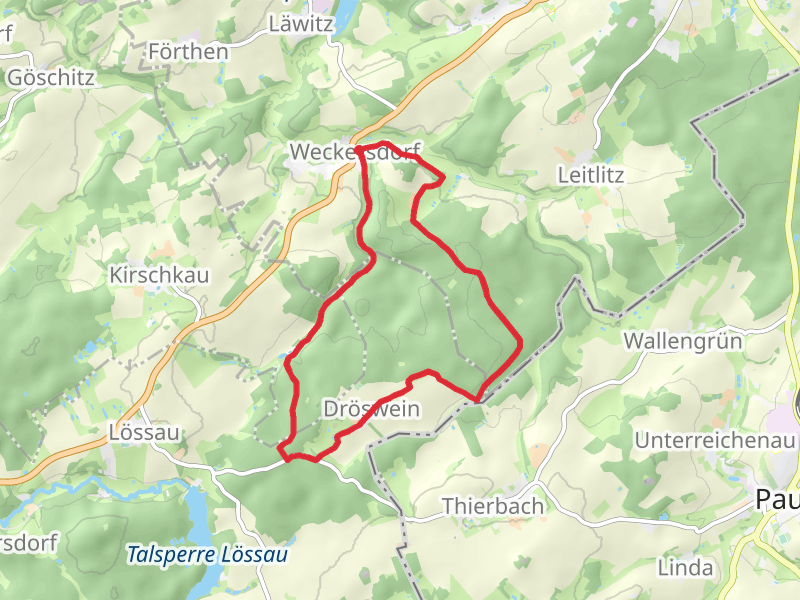 Rundwanderweg Weckersdorf