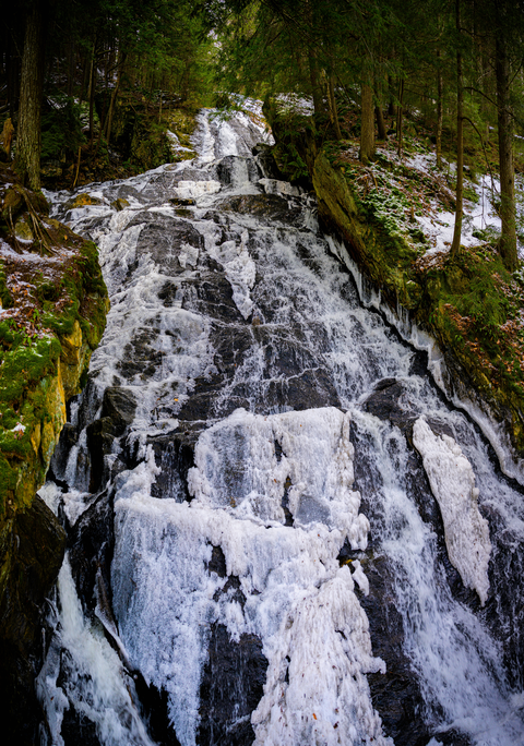 Thundering Brook Falls via Appalachian Trail