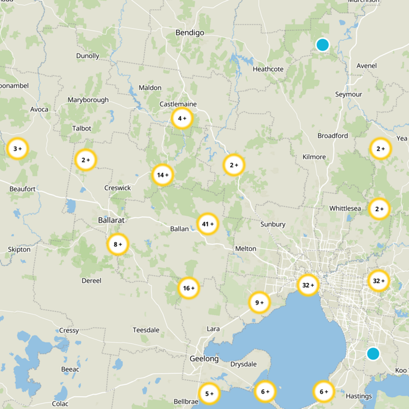 Shire of Moorabool Static Map