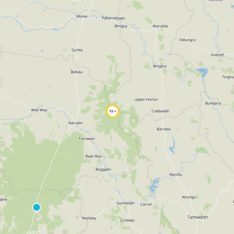Narrabri Shire Static Map