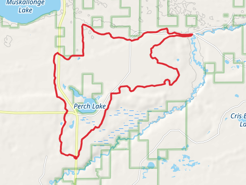Perch Lake and Two Heart Loop Trail