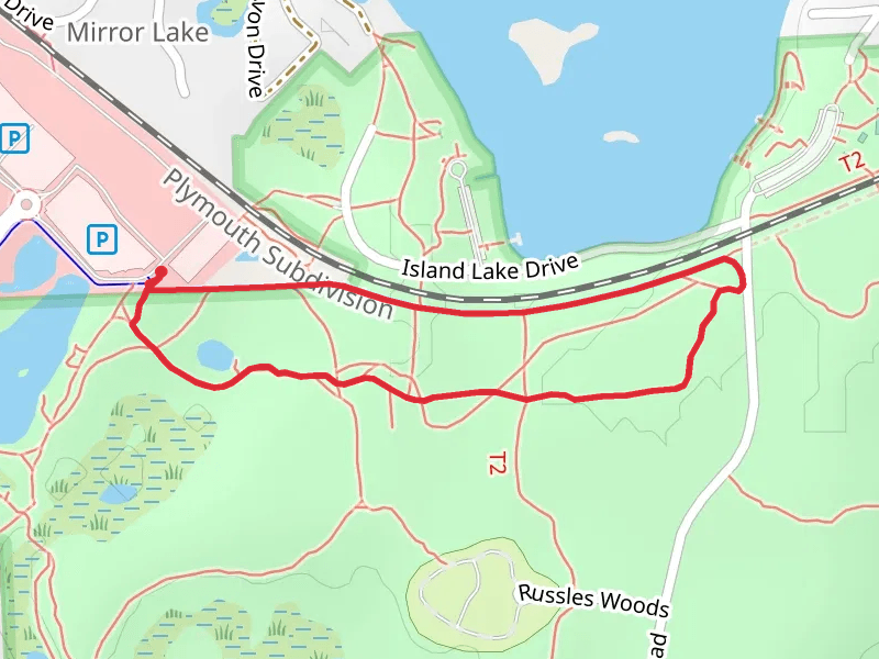 Island Lake Trail Connector Loop