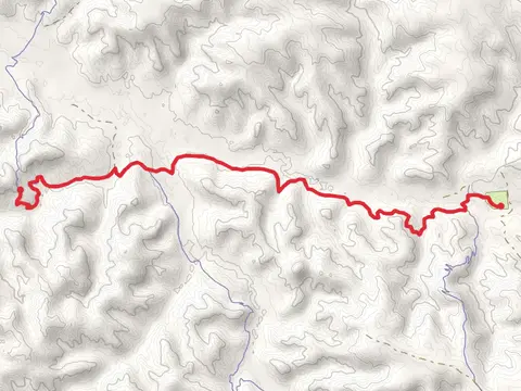 Maah Daah Hey Trail from Bennett Campground