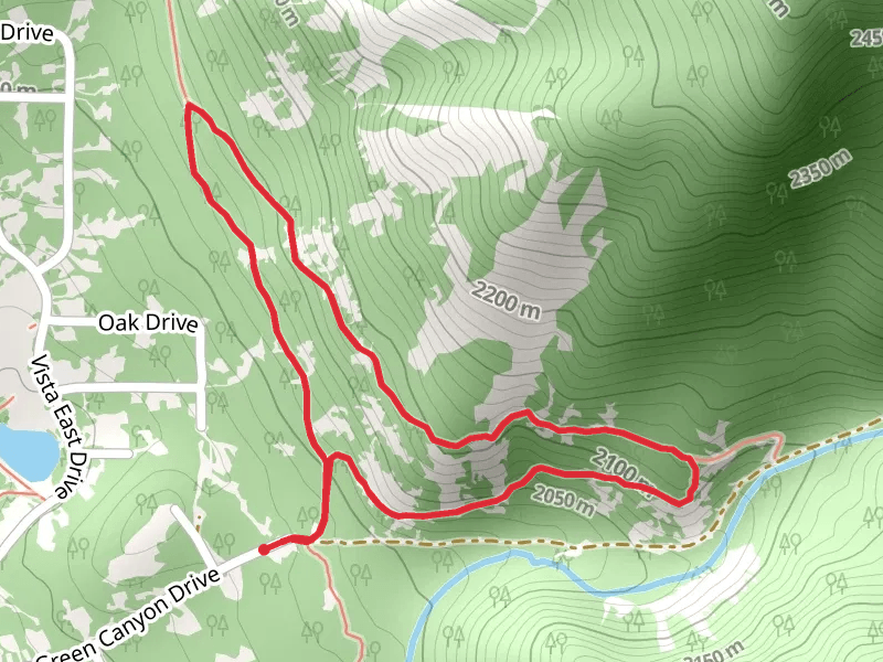 Vista - Prator - Valley View - Maple Loop Trail
